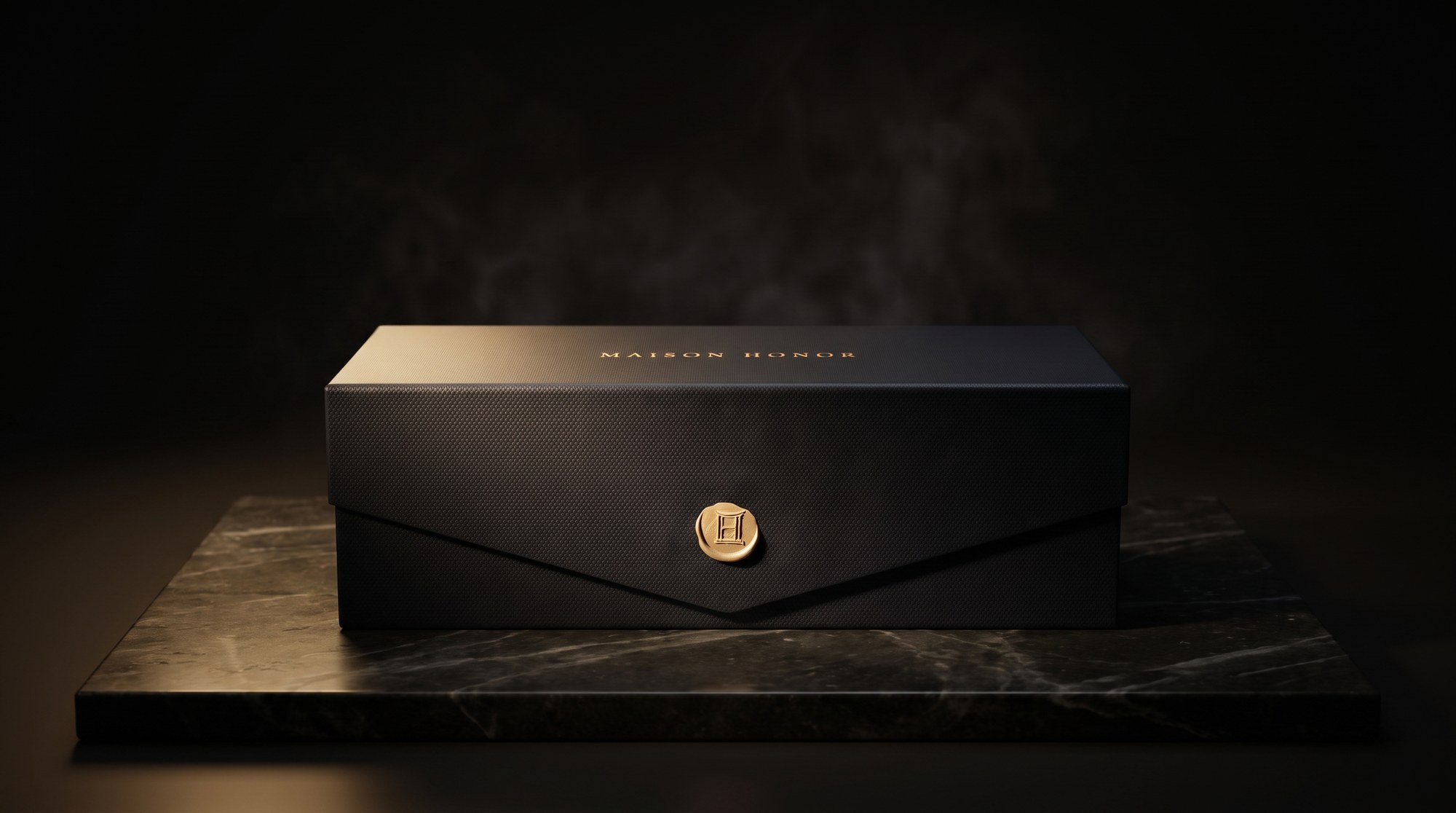 The Last Smile gift box, sealed